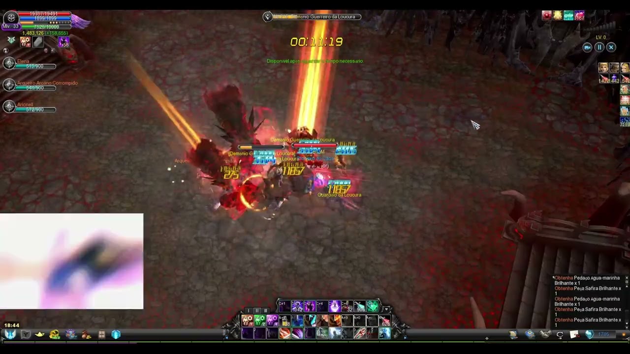 (Destruidor) cabal br palestra boss da cura