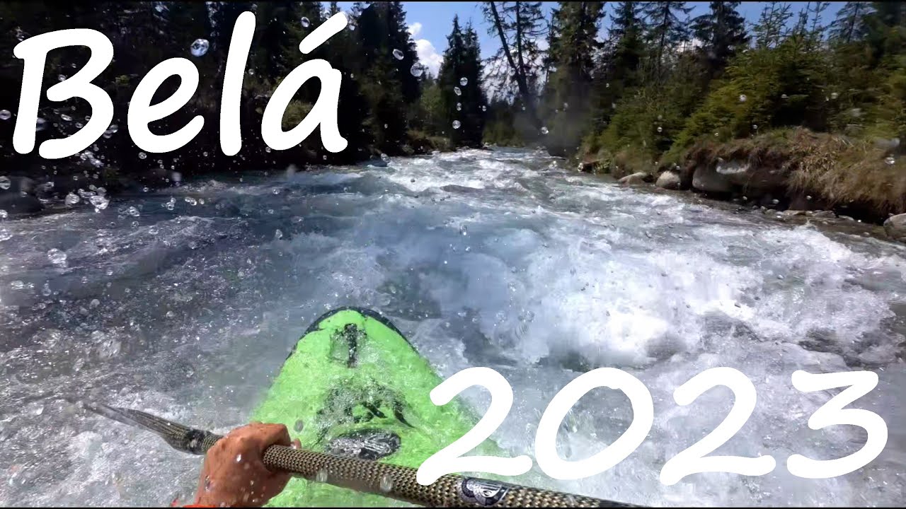 Kayaking on Belá river 2023 (Xiaomi yi 4k+)
