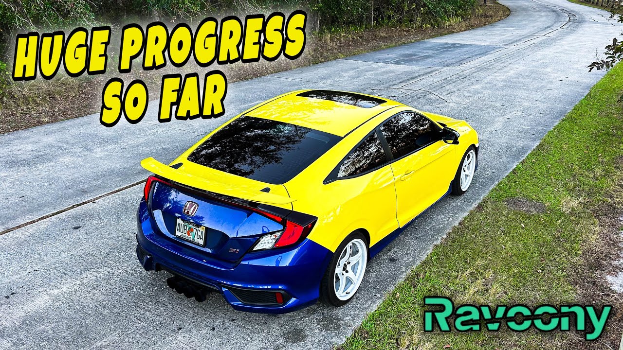 Wrapping My Honda Civic SI | Part #4