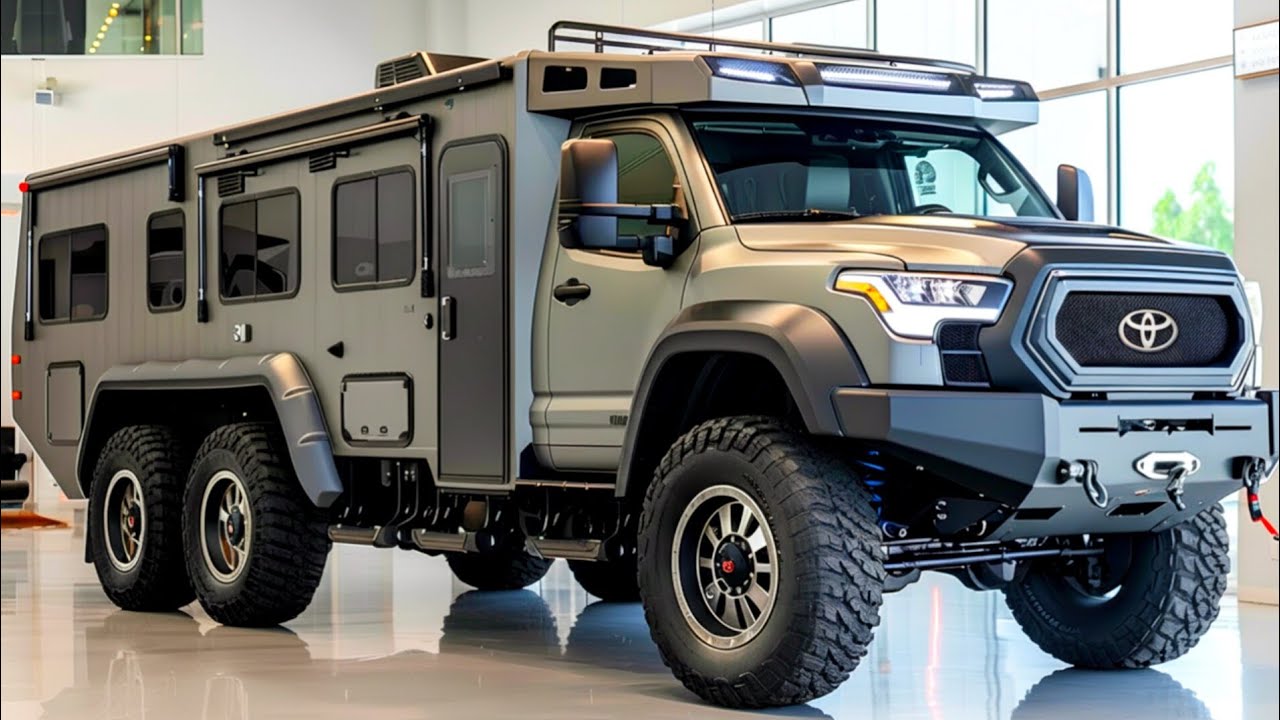2026Toyota BattleCruiser X 6×6  Экстремальный Дом-на-Колёсах Для Настоящих Покорителей Дикой Природы