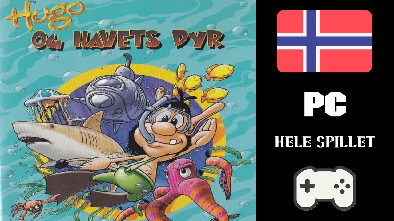 Hugo og dyrene i havet (2001) - PC - Norsk tale