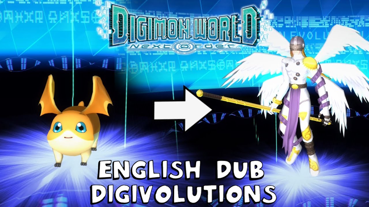 Digimon World: Next Order - English Dub Digivolutions