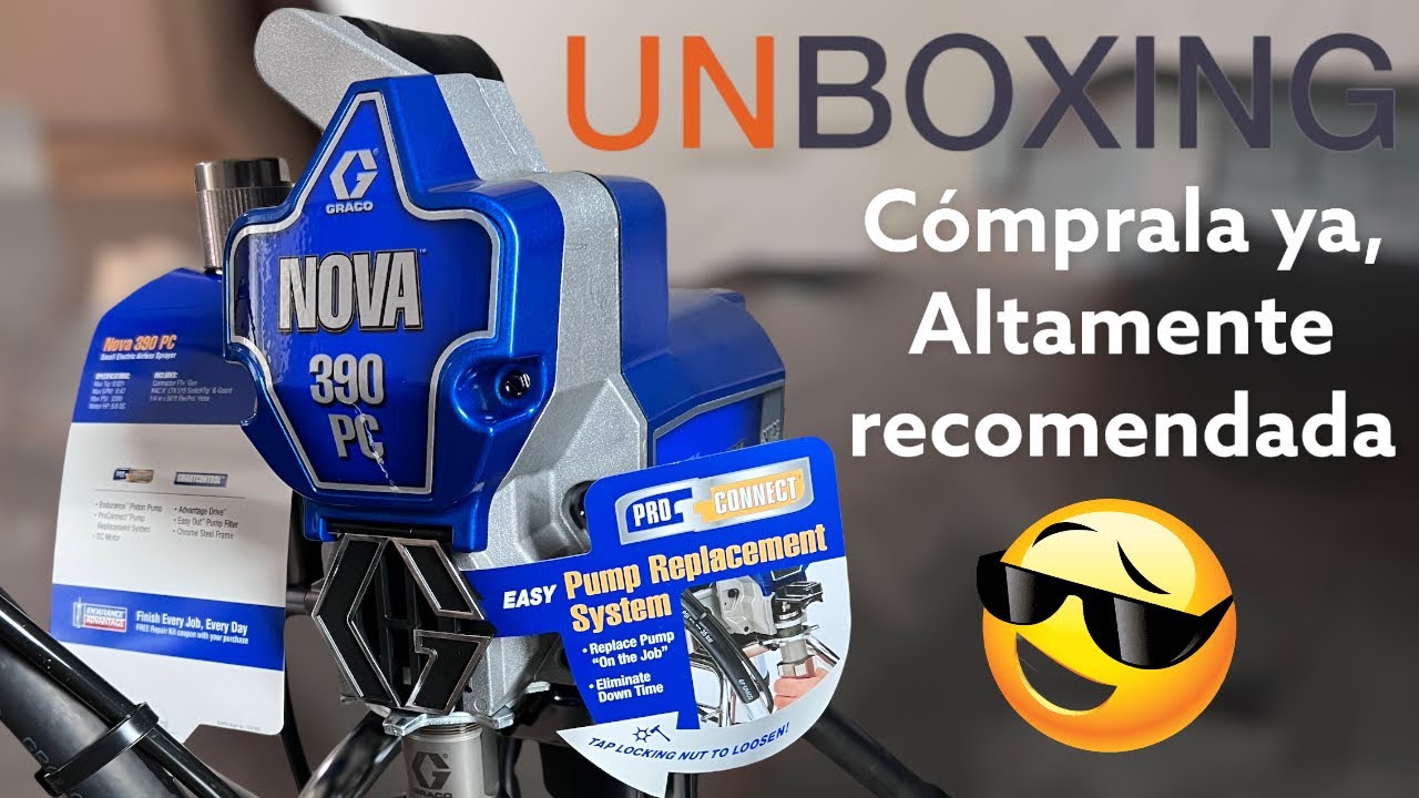 Распаковка Graco Nova 390 PC: хорошо или плохо?
