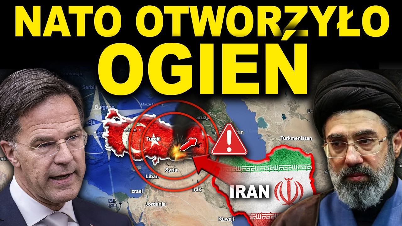 NATO OTWORZYŁO OGIEŃ - IRAN WYSTRZELIŁ RAKIETĘ