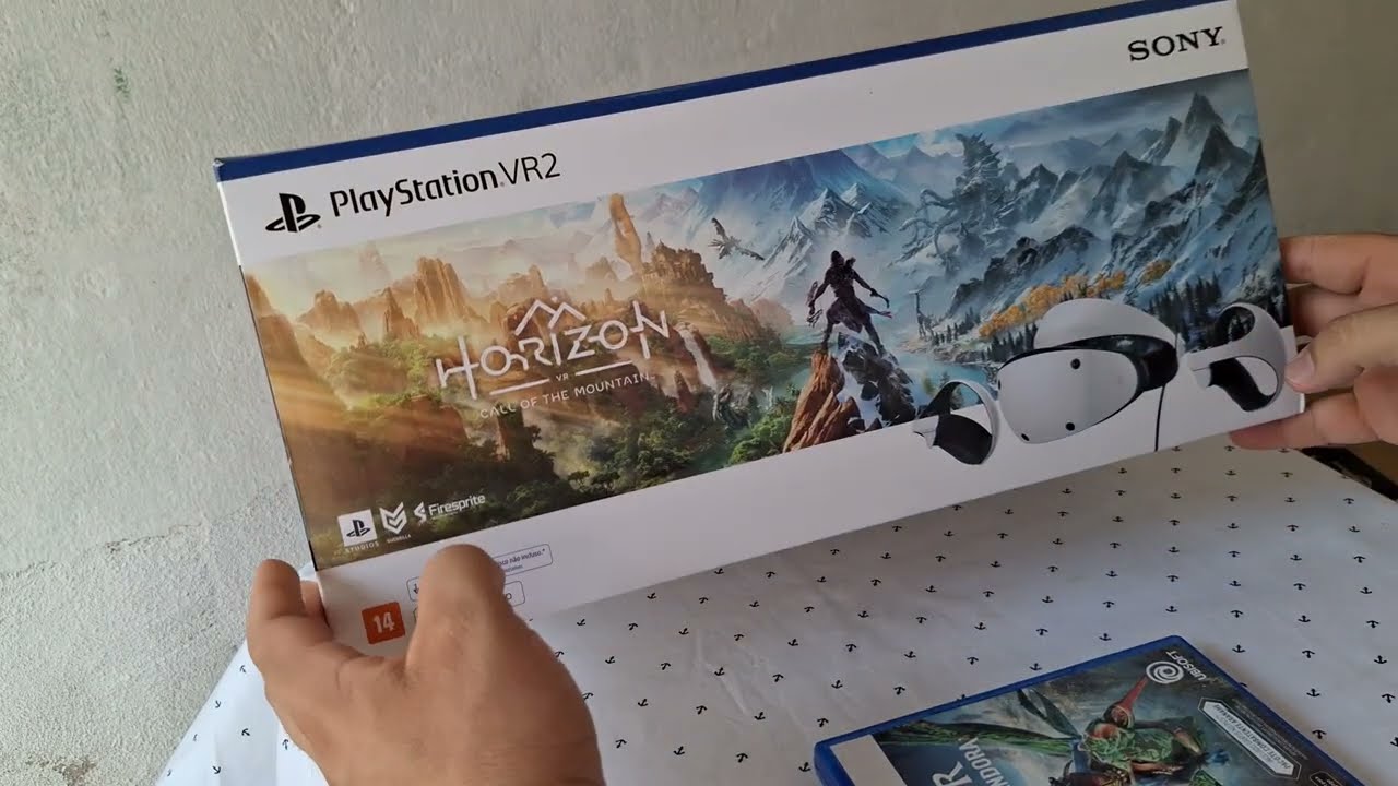 chegou o VR2. mais o ps5 ainda não kkkk