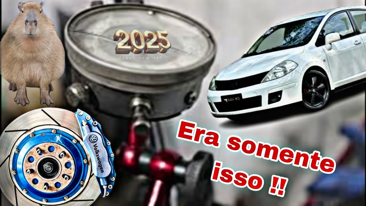 Instalação do freio a disco traseiro no GOL G2, TIIDA não liga, amortecedor da SPIN e muito mais