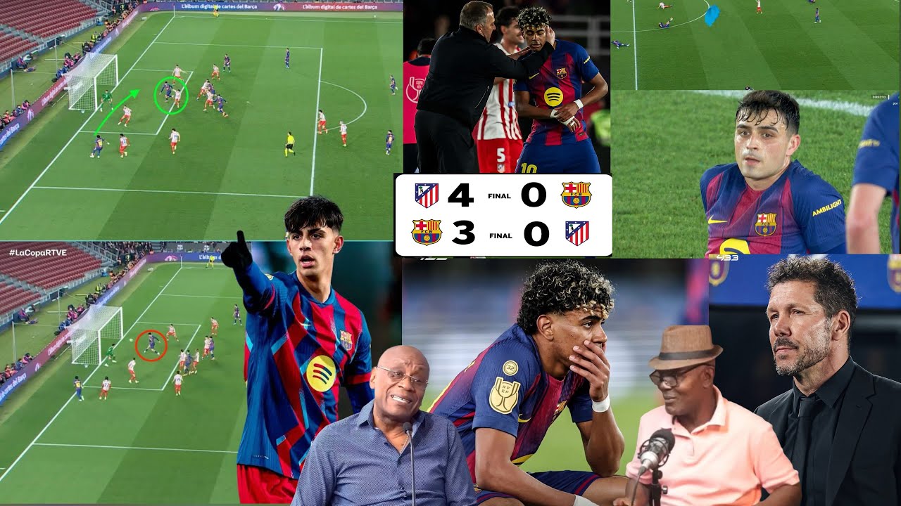 Barcelone 3-0 AT Madrid, Malgre sa yo elimine pa gen remontada, Yon gwo match pou Flick