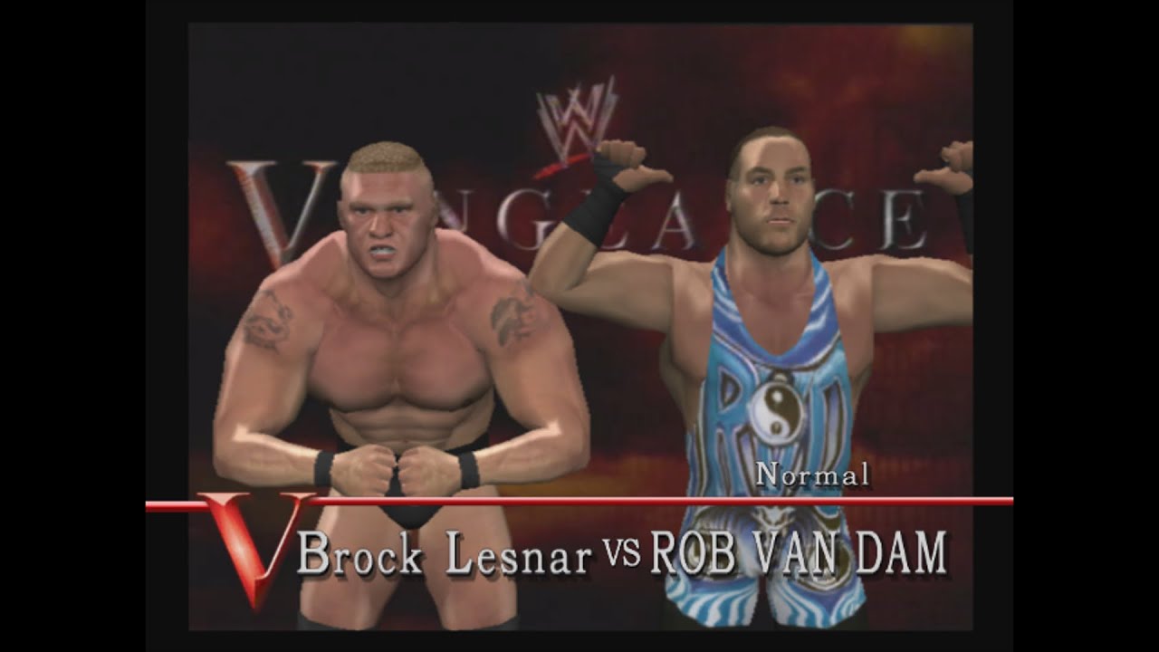 WWE RAW 2 - Brock Lesnar vs. Rob Van Dam
