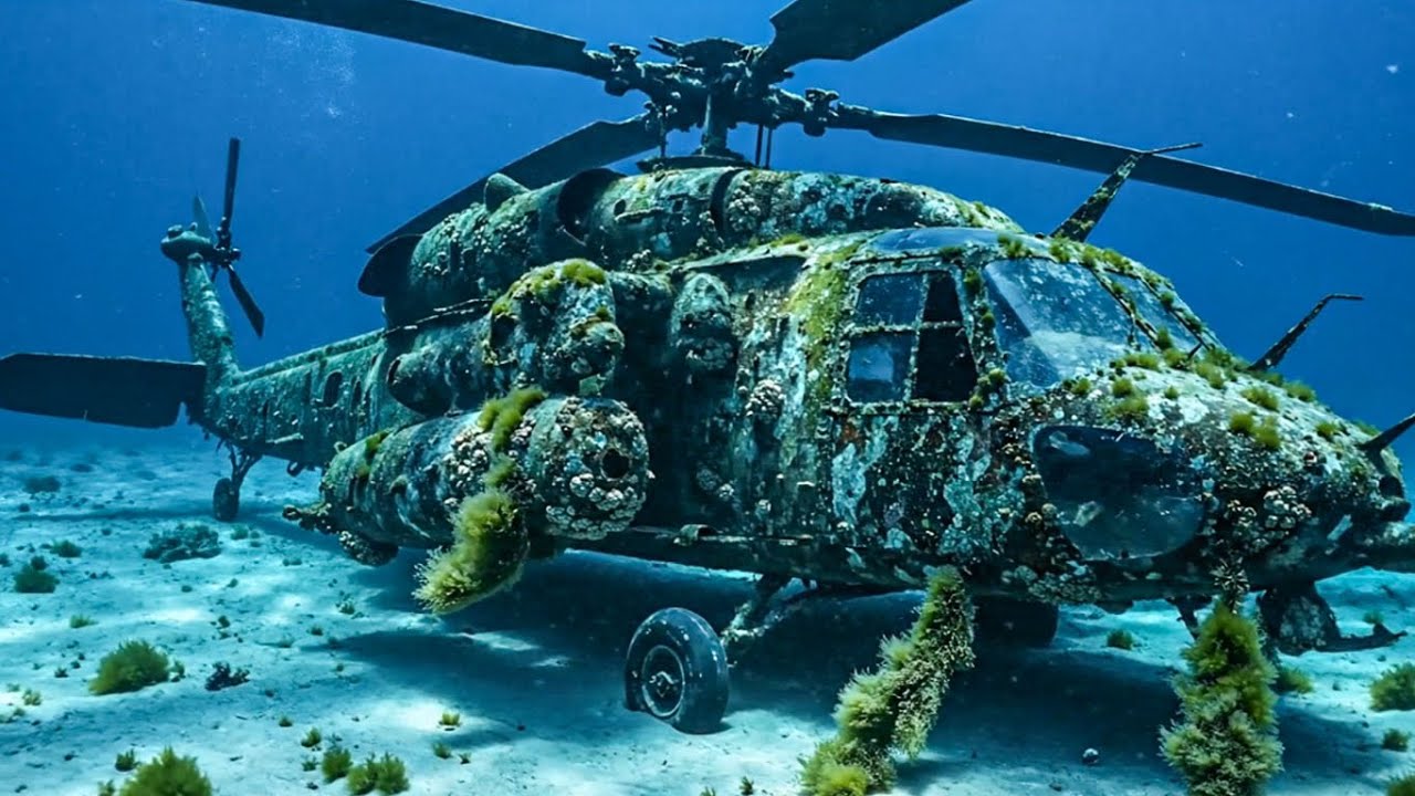After Decades Lost Under the Sea&hellip; This Black Hawk&rsquo;s Restoration Will Shock You