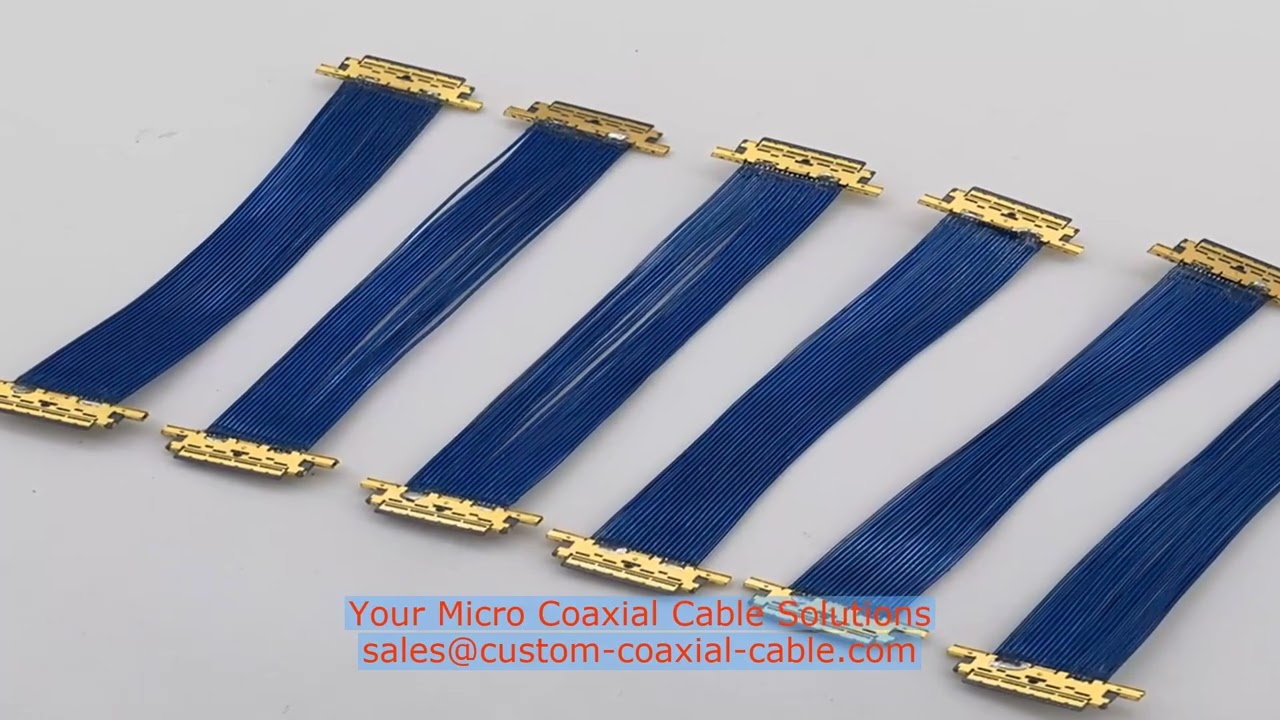 I-PEX 3204-0501-99 micro coax distributor Vision system micro coax price per meter utp cable manufac