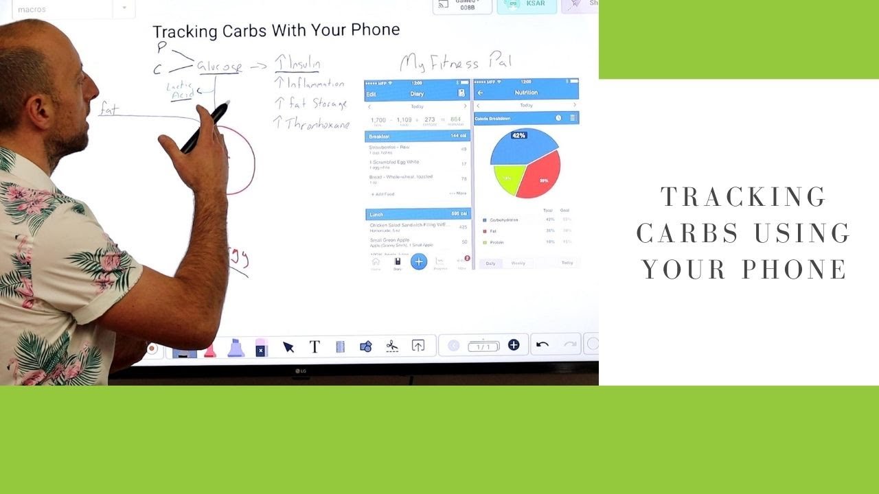 Tracking carbs using your phone