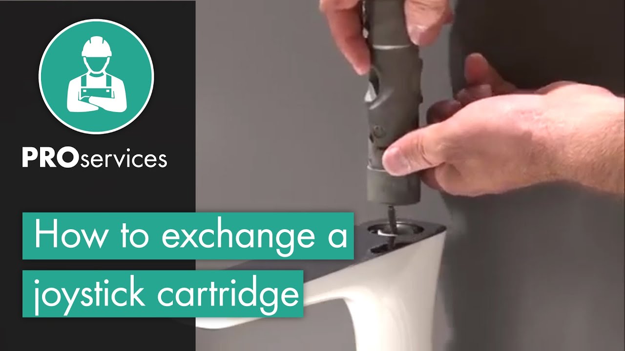 How to exchange a joystick cartridge