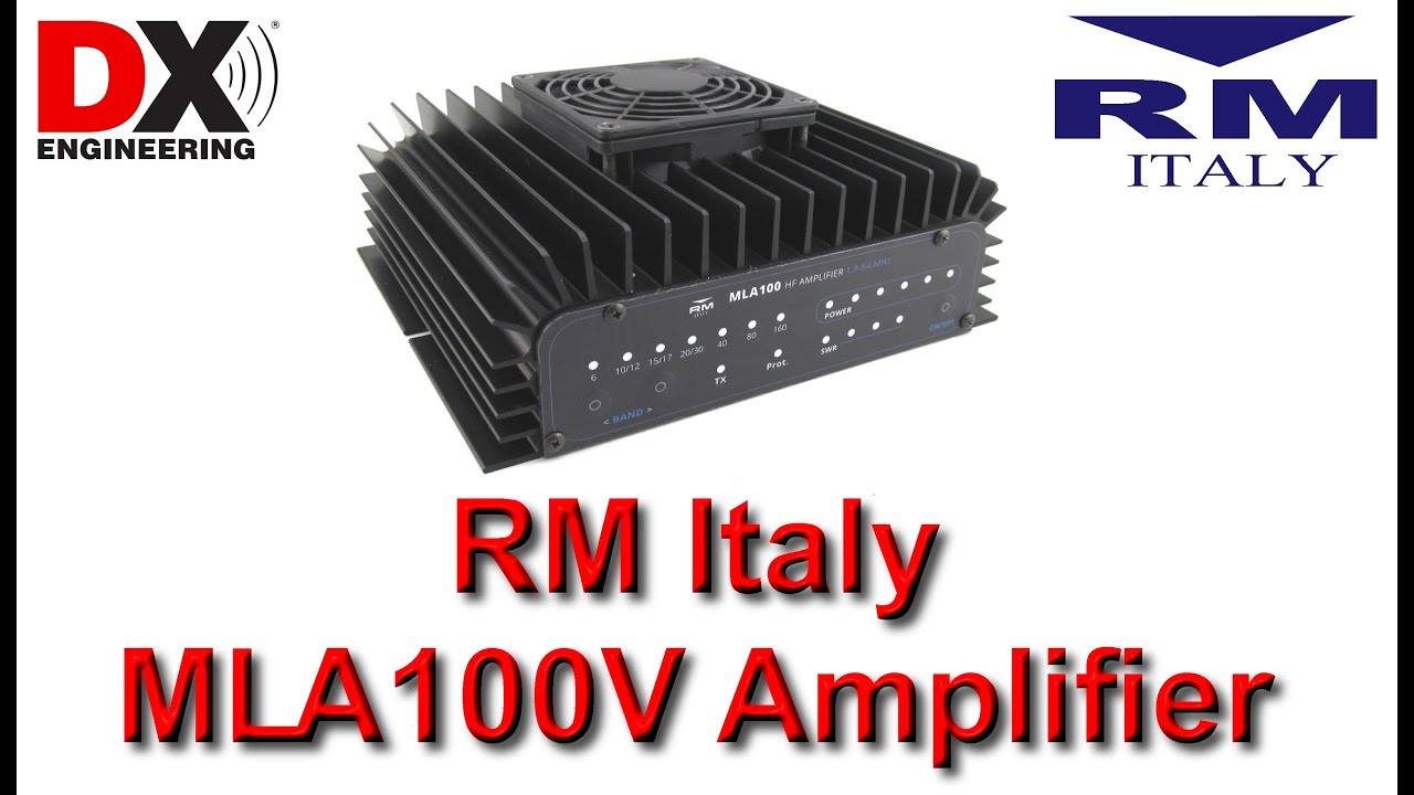RM Italy MLA100 Amplifier Demonstration