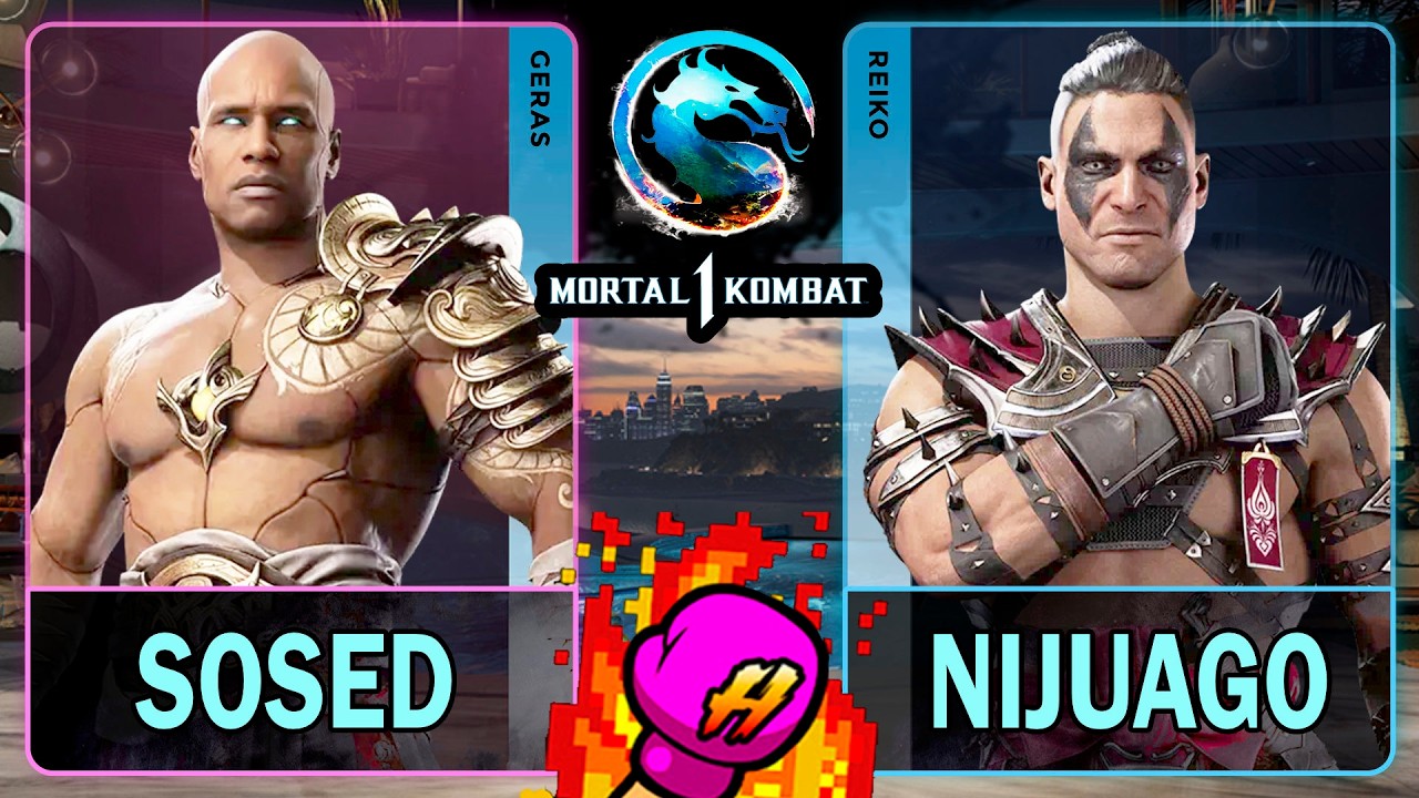 MK1 Sosed (GERAS) VS Nijuago (REIKO)🥊Mortal Kombat 1🥊4K 60ᶠᵖˢ