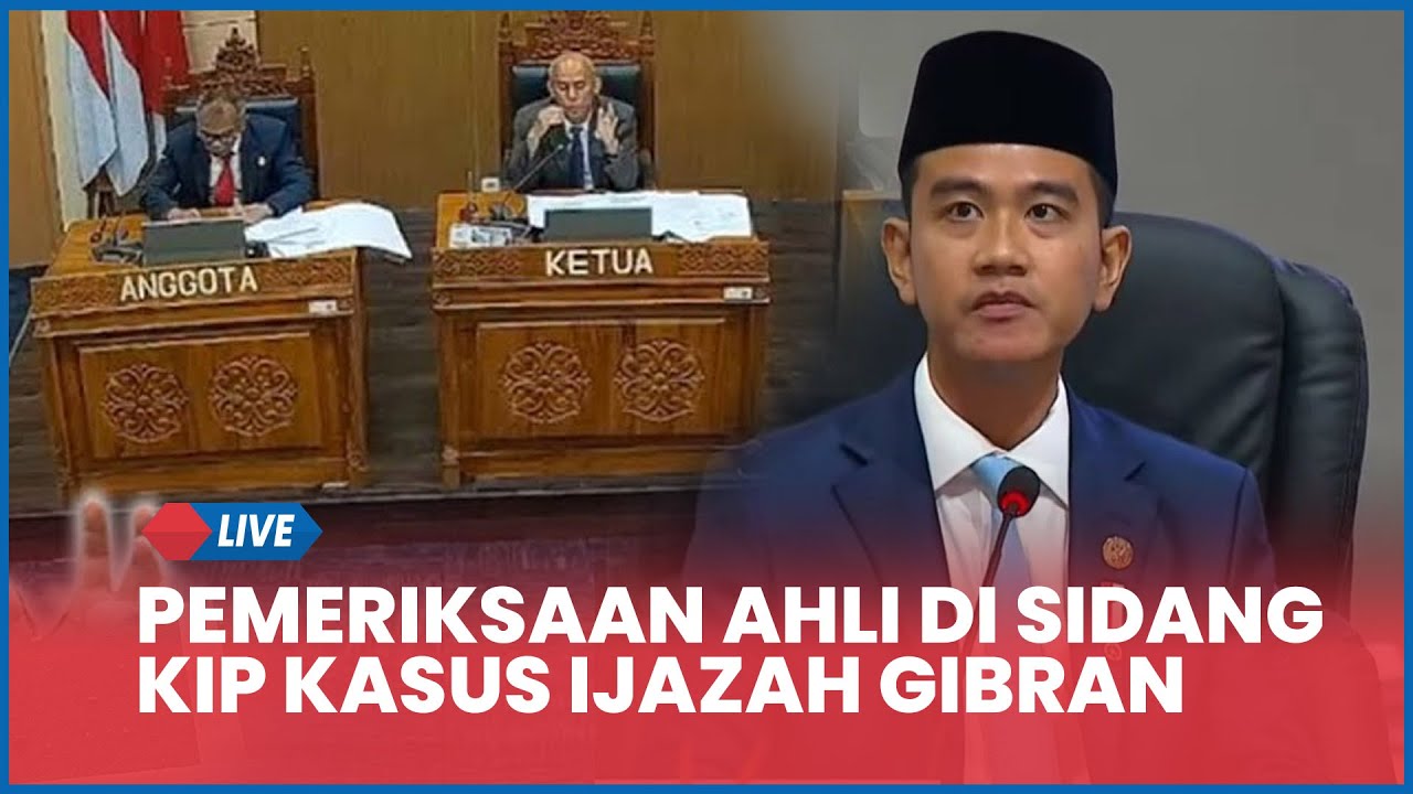 🔴 LIVE Sidang KIP Kasus Ijazah Gibran Pemeriksaan Ahli: Bonatua Silalahi VS Kemendikdasmen
