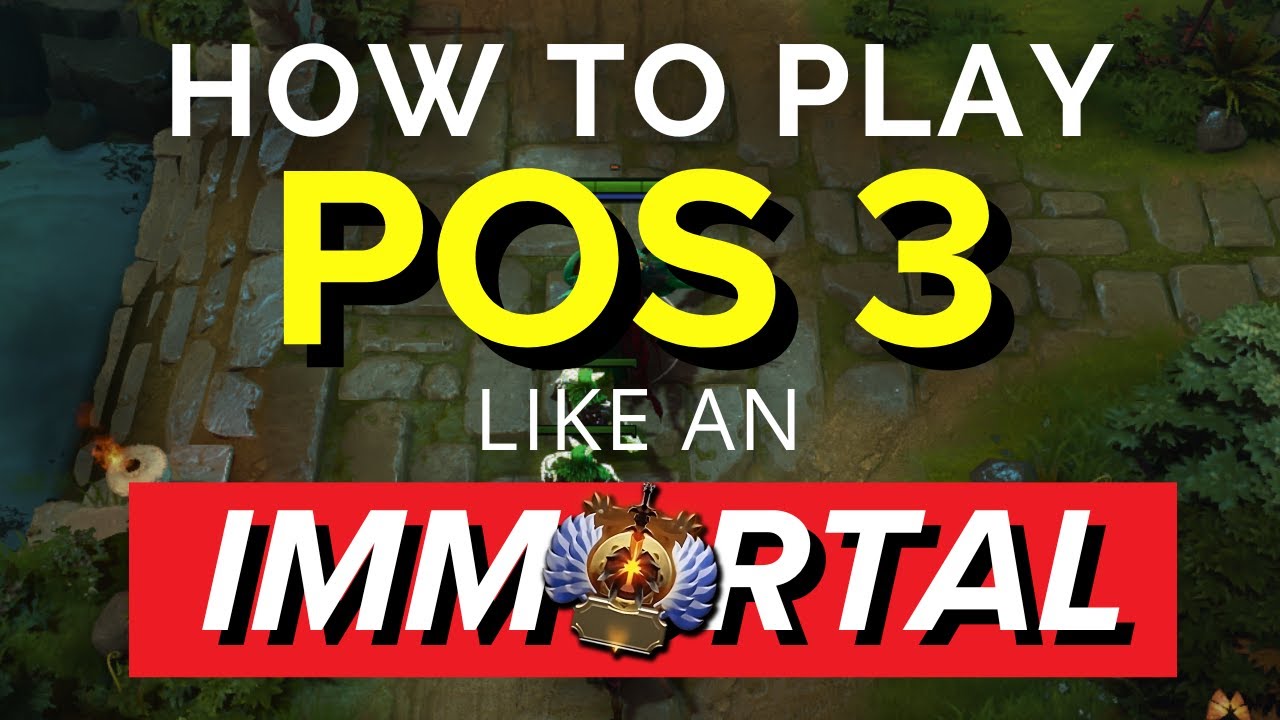 How to Play Pos 3 like an IMMORTAL! (NO BS) - Offlane Guide Dota 2