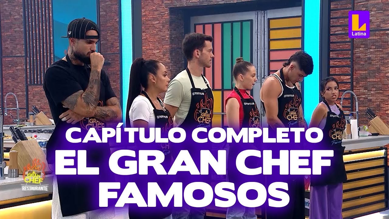 EL GRAN CHEF FAMOSOS EN VIVO - SÁBADO 6 DE ABRIL