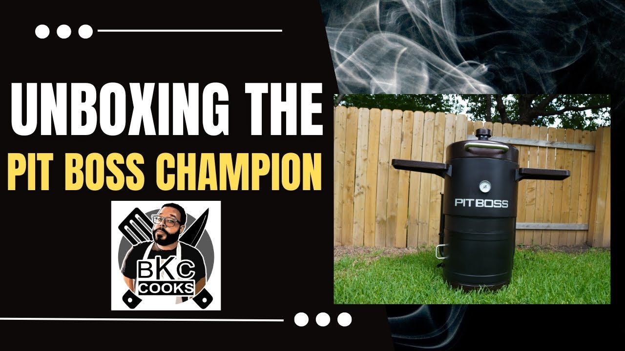 Did I Find The Best Barrel Smoker On The Market? Watch Me Unbox The Pit Boss Champion