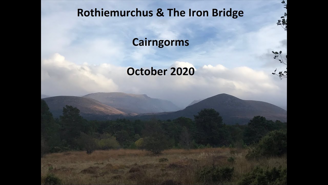 A Walk Through Rothiemurchus Estate & The Iron Bridge - Cairngorms - October 2020