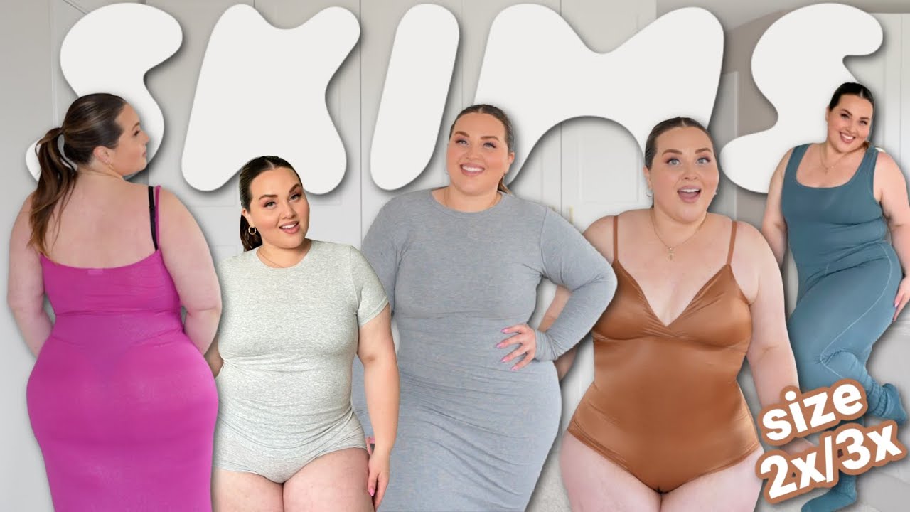 SKIMS Plus Size Try-On HAUL & REVIEW | Sarah Rae Vargas