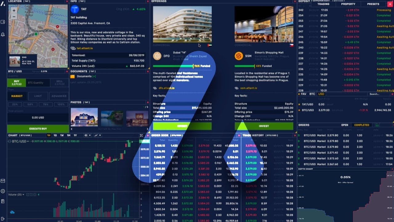 Atlant Security Token Platform (demo)