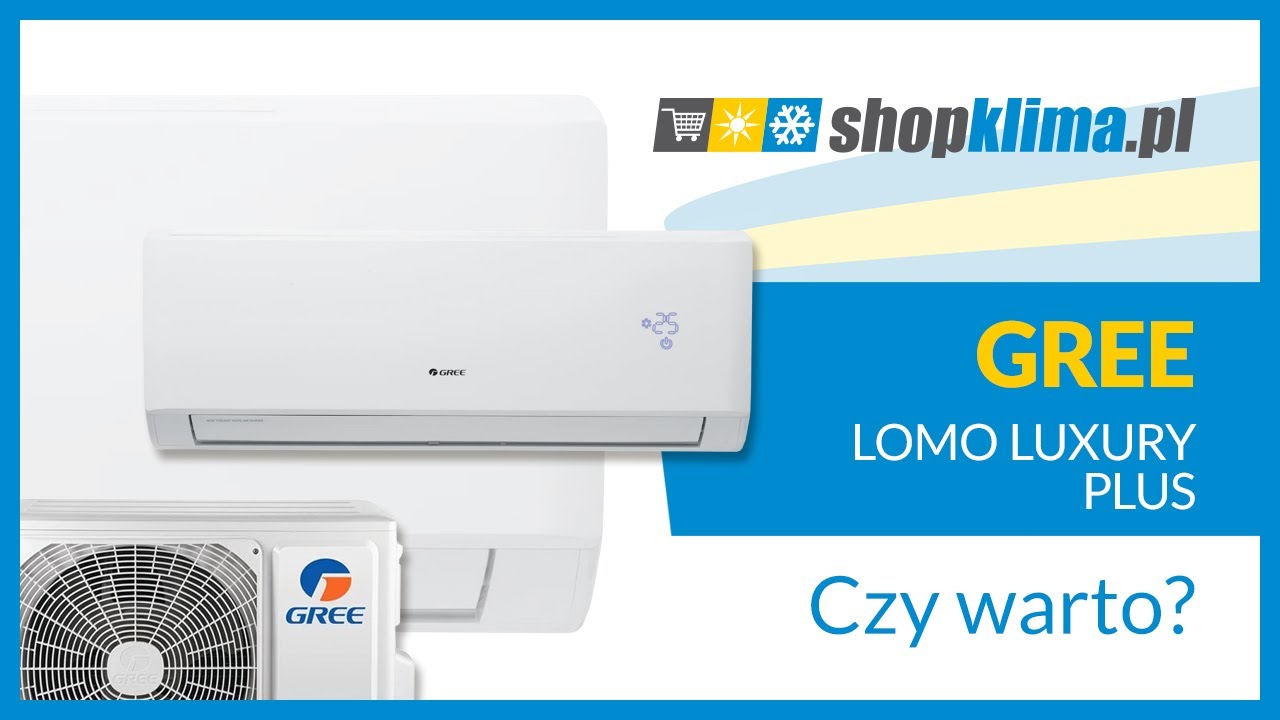 ❄️🔥 KLIMATYZATOR ścienny GREE Lomo Luxury Plus❓ Czy warto? [EKSPERT RADZI]