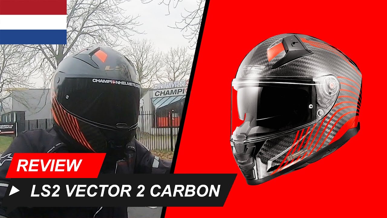 LS2 Vector 2 Carbon - Review & Rij-Test- ChampionHelmets.com