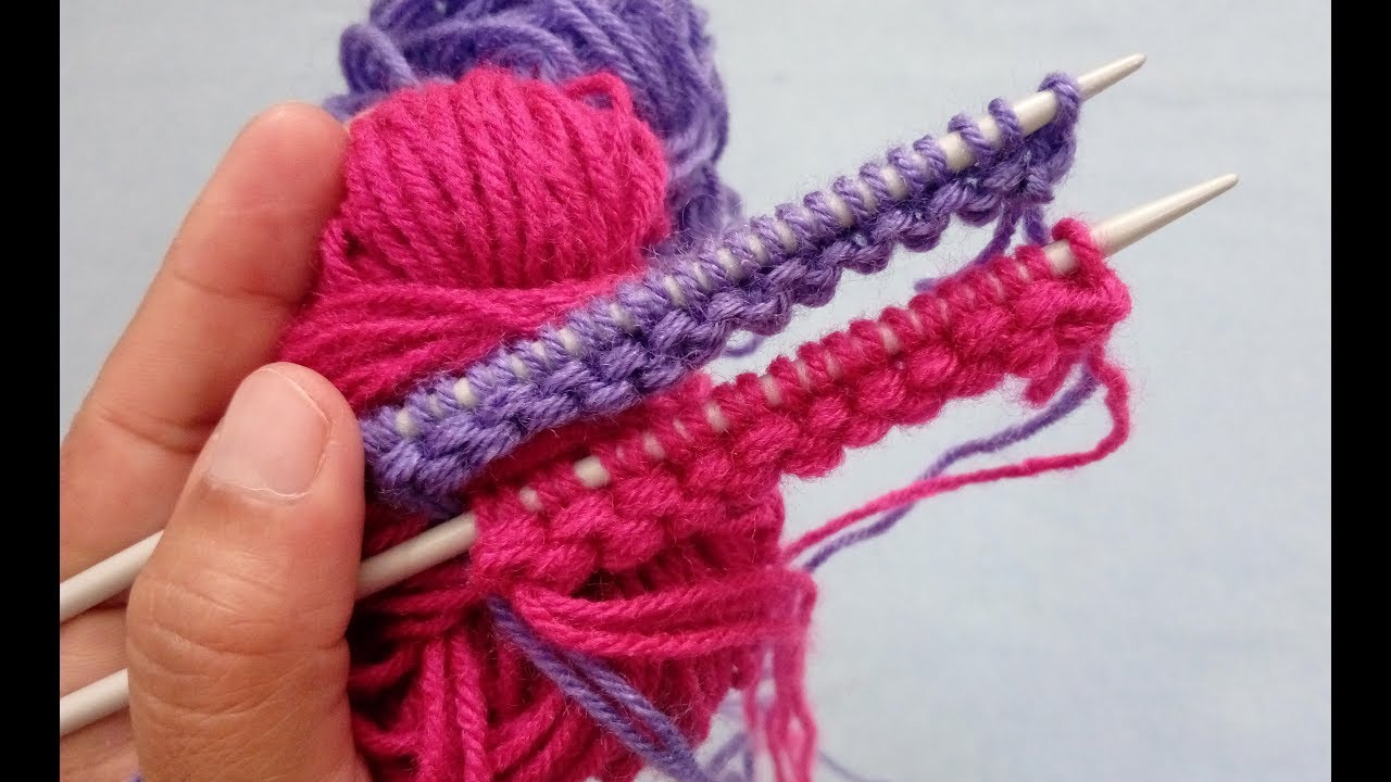 Cast On with Needles in Pair Easily