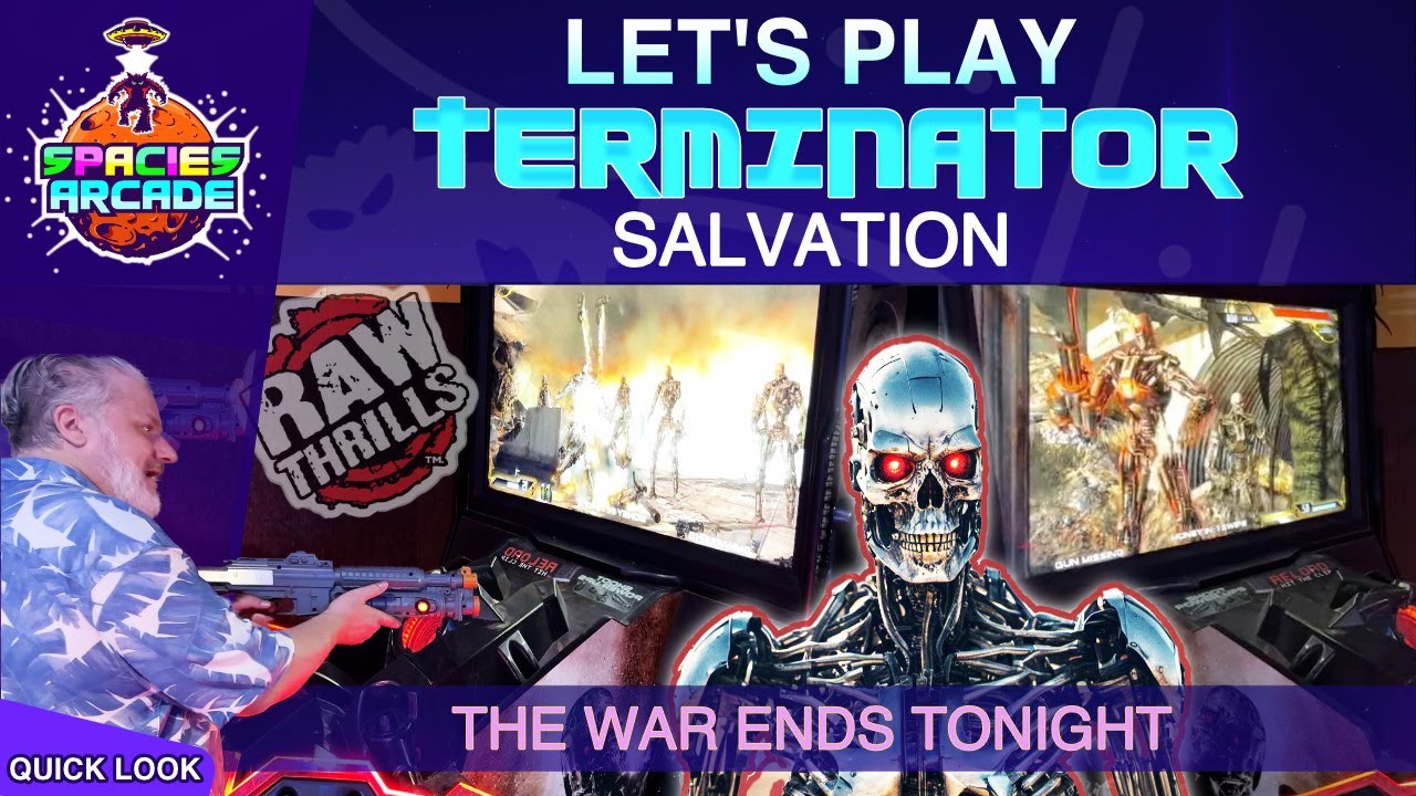 Let's play Terminator Salvation #arcade #arcadegames #terminator