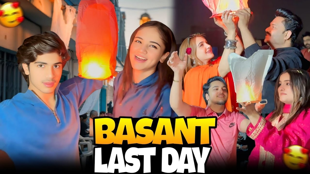 BASANT KA LAST DAY MASTI FULL ON // ALISHA ABUBAKAR NE SKY LANTERN URRAYA