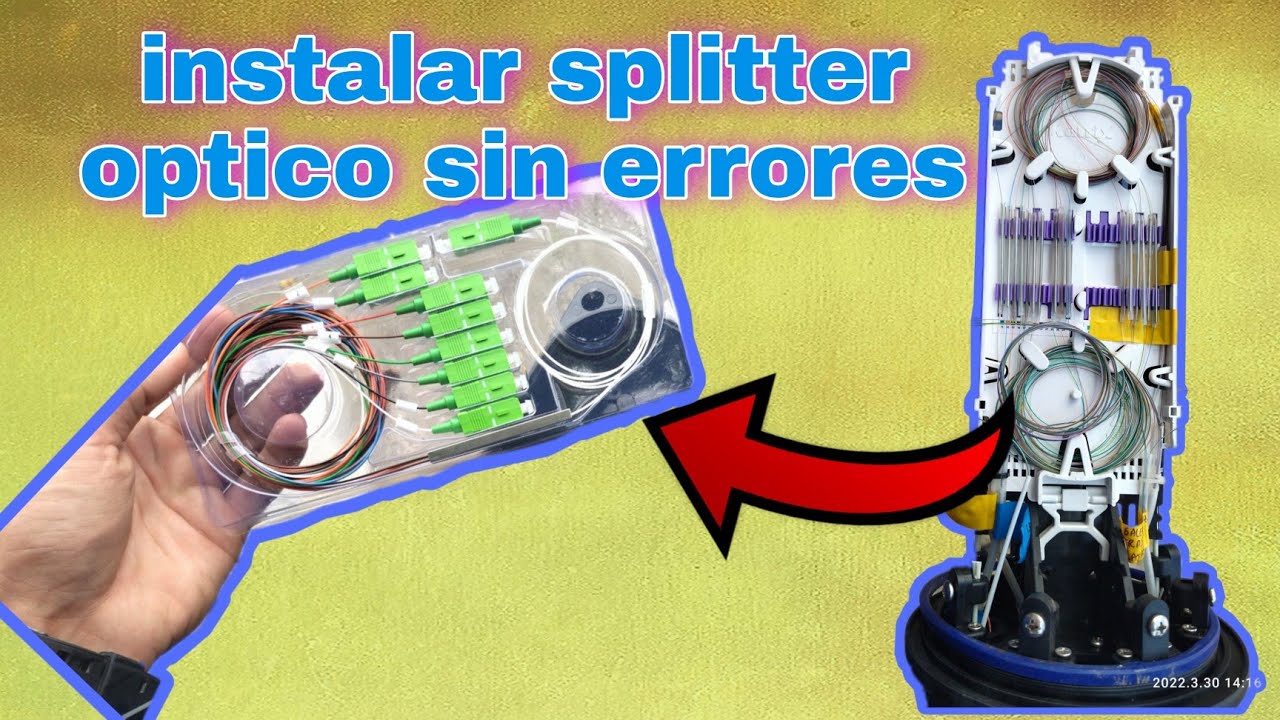 cómo crear una red de fibra óptica desde cero