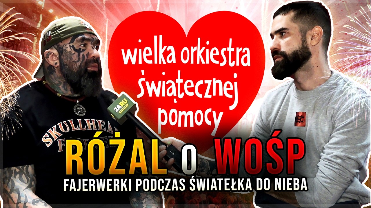 R&Oacute;ŻAL O WOŚP | Fajerwerki podczas Światełka do Nieba
