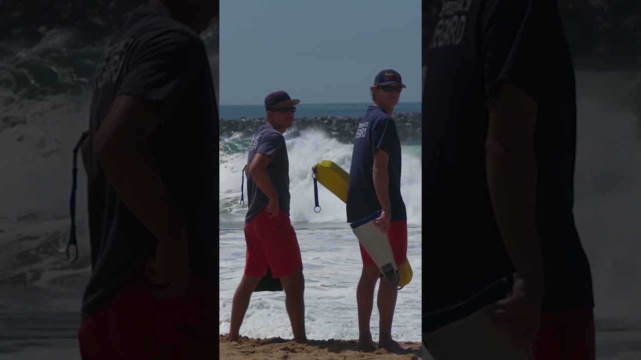Massive monster waves hit Southern California promoting hazard alert