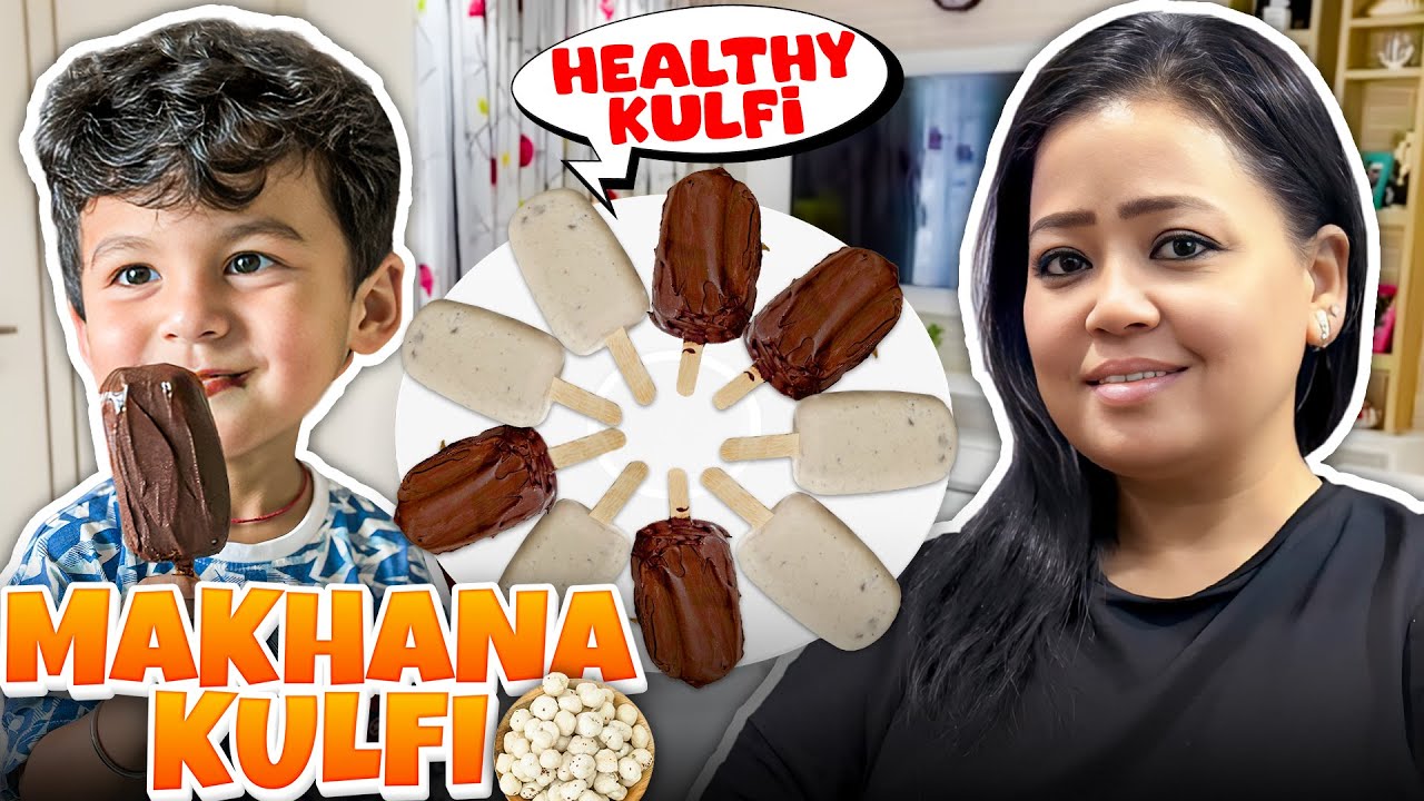 Humne Banayi Healthy Makhana Kulfi 😋 | Bharti Singh | Haarsh Limbachiyaa | Golla