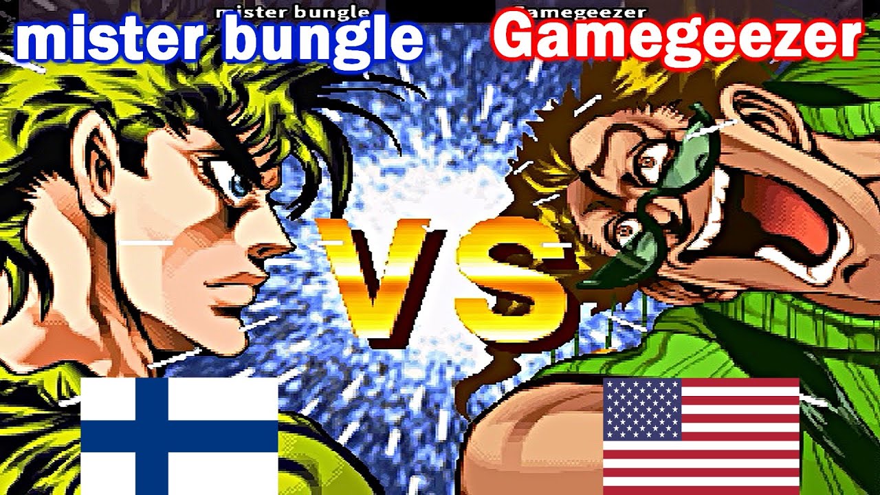JoJo's Bizarre Adventure - mister bungle vs Gamegeezer
