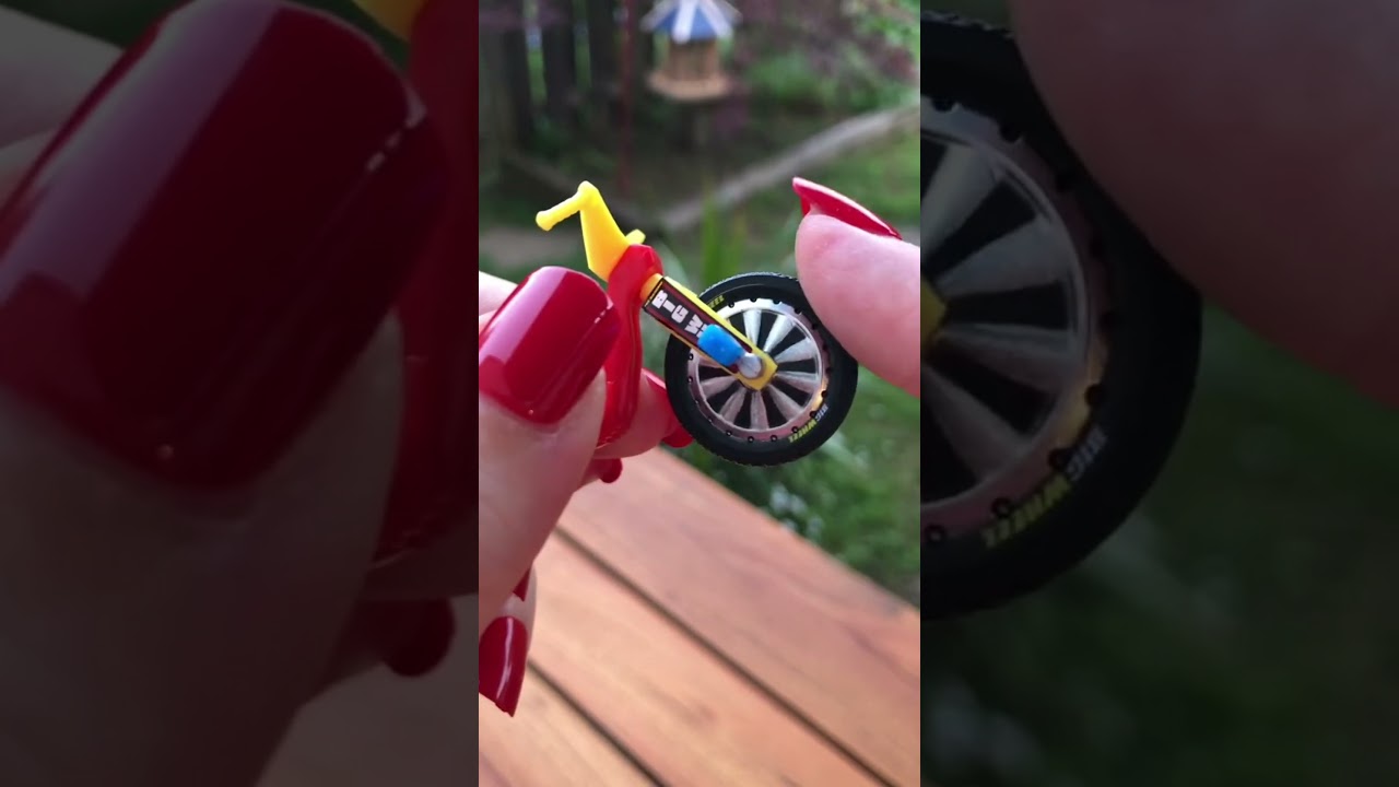 World&rsquo;s Smallest Big Wheel! 🛞 #shorts #nostalgic #mini #unboxing #asmr #retro #satisfying