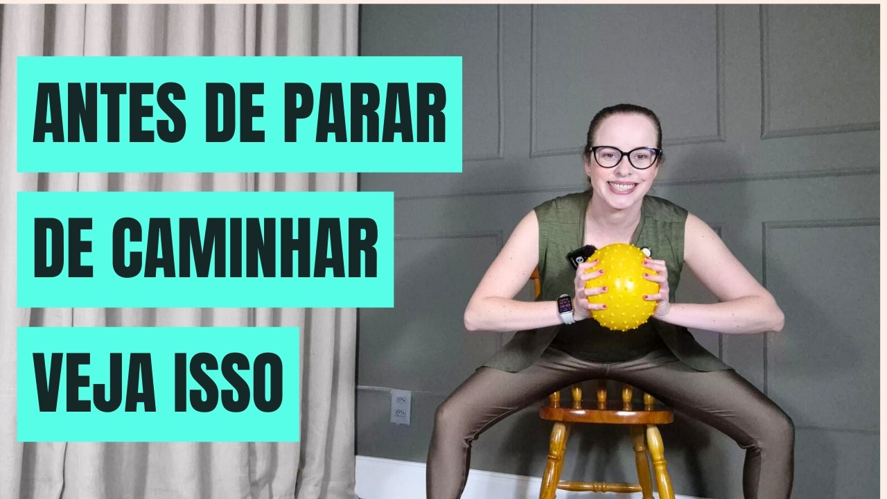Dor no joelho: faça esse movimento antes de desistir de caminhar