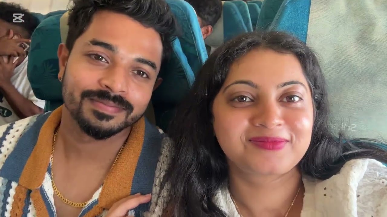 ඔන්න ලංකාවට යන්නයි හදන්නේ... ගෙදර අය දන්නේ නෑ අපි එනවා කියලා 😀😀🥰