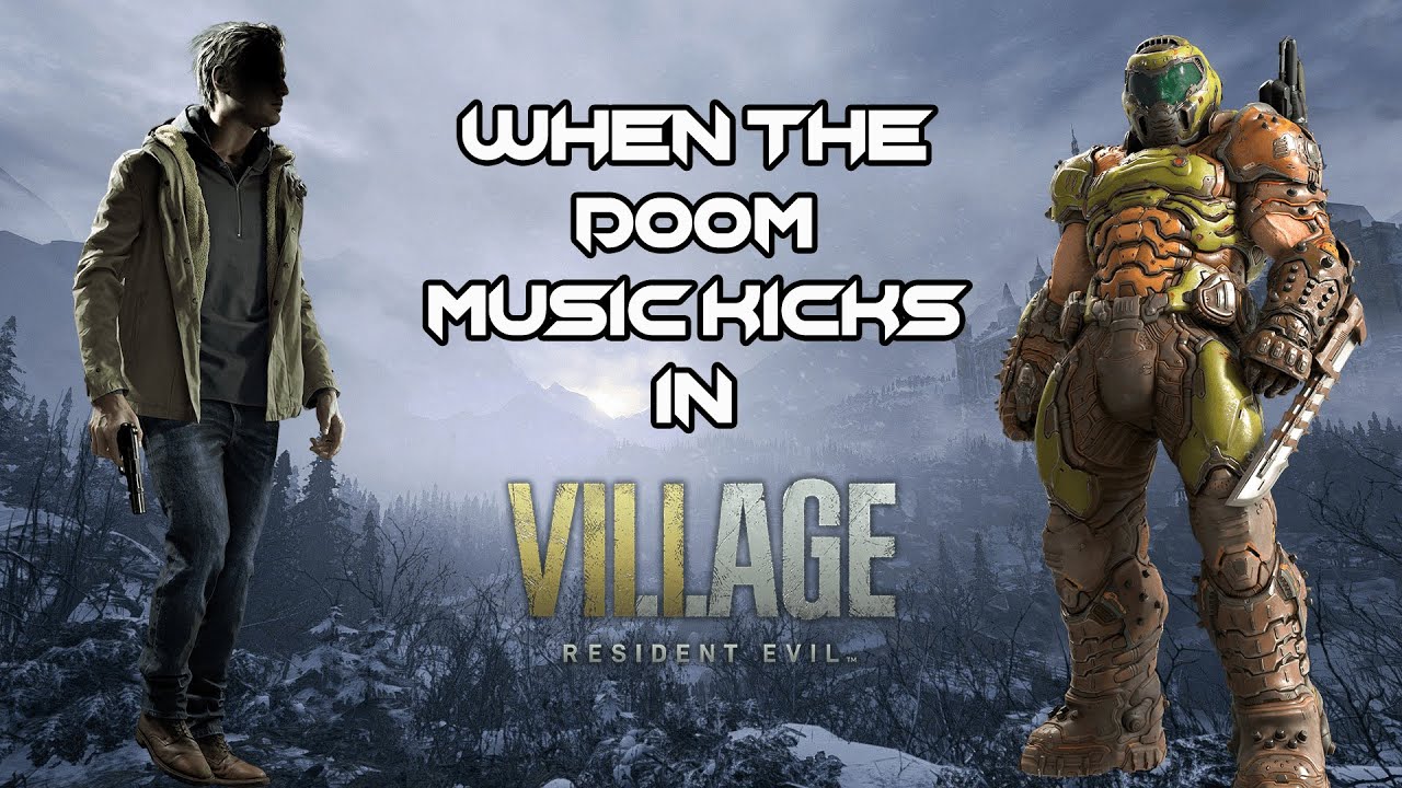 When the doom music kicks in ft. Resident Evil Village