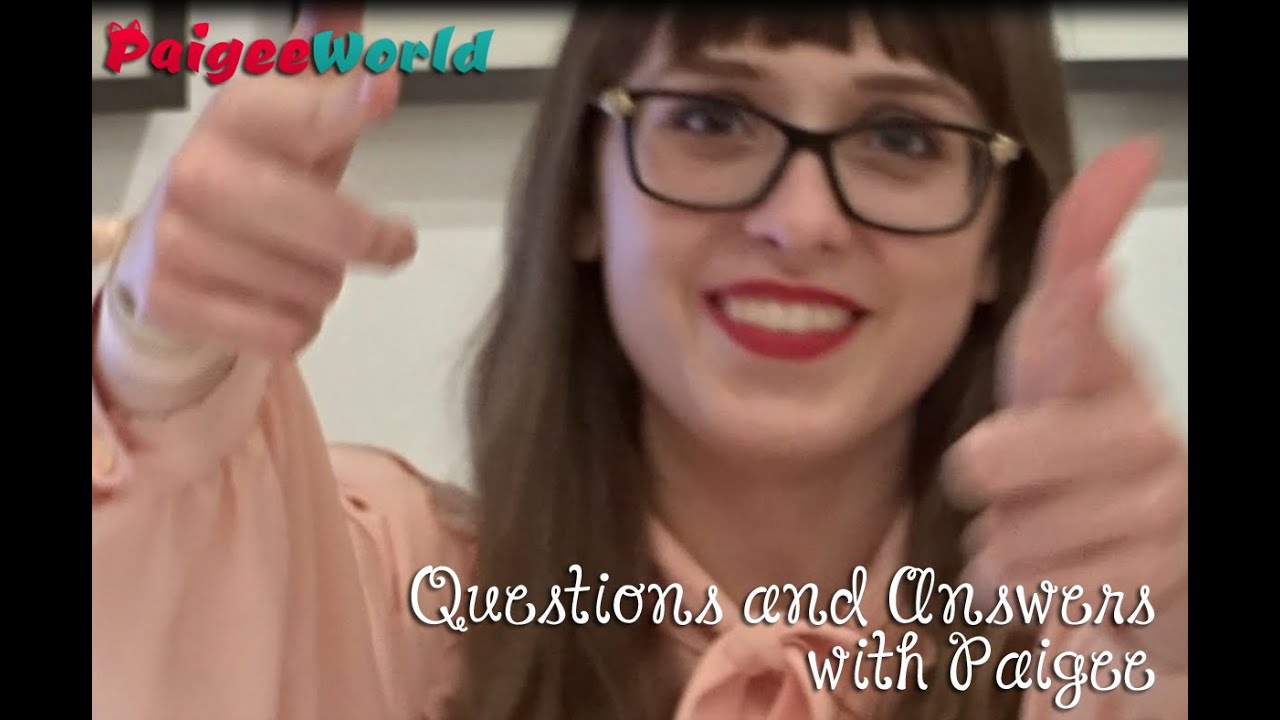 Q and A with Paigee of PaigeeWorld - January 2015