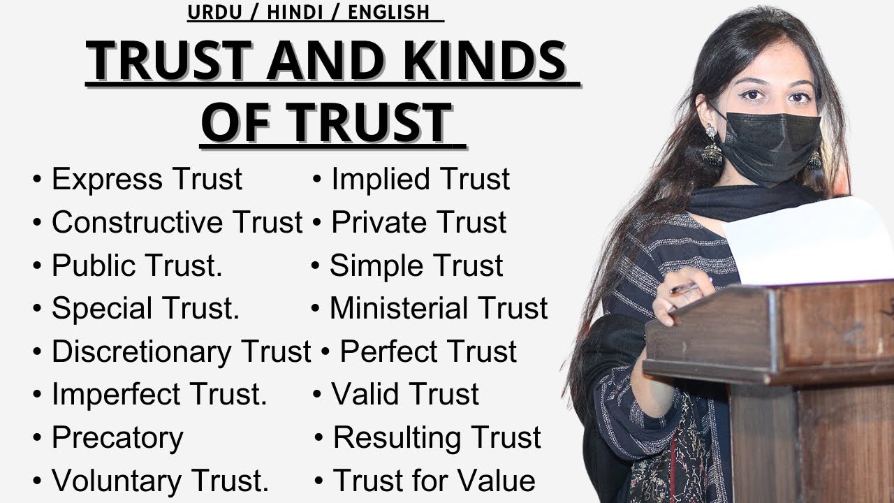 TRUST AND KINDS OF TRUST | TRUST ACT 1882 | LAW | JUDICIARY |