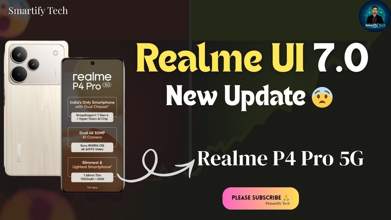 Realme P4 Pro New Update | Realme UI 7
