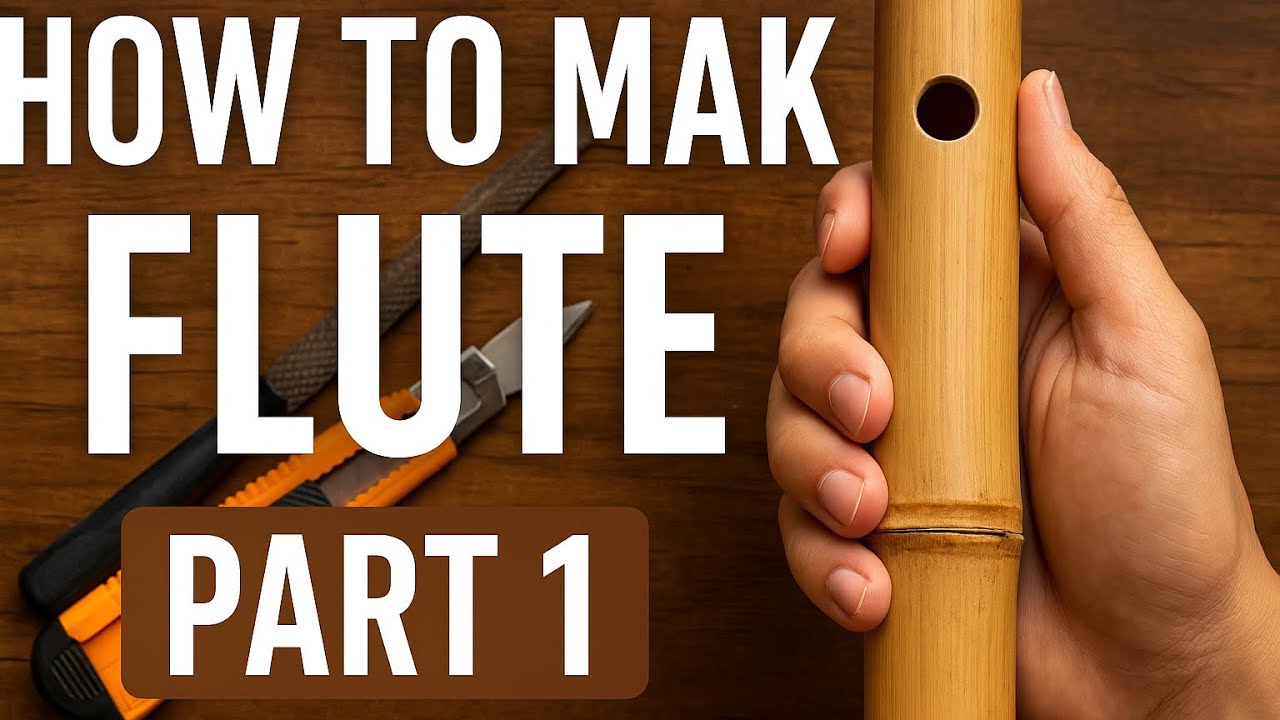 How to Make Flute at Home | Step-by-Step Guide (Part 1) | Govind Flutes :- 8440931661