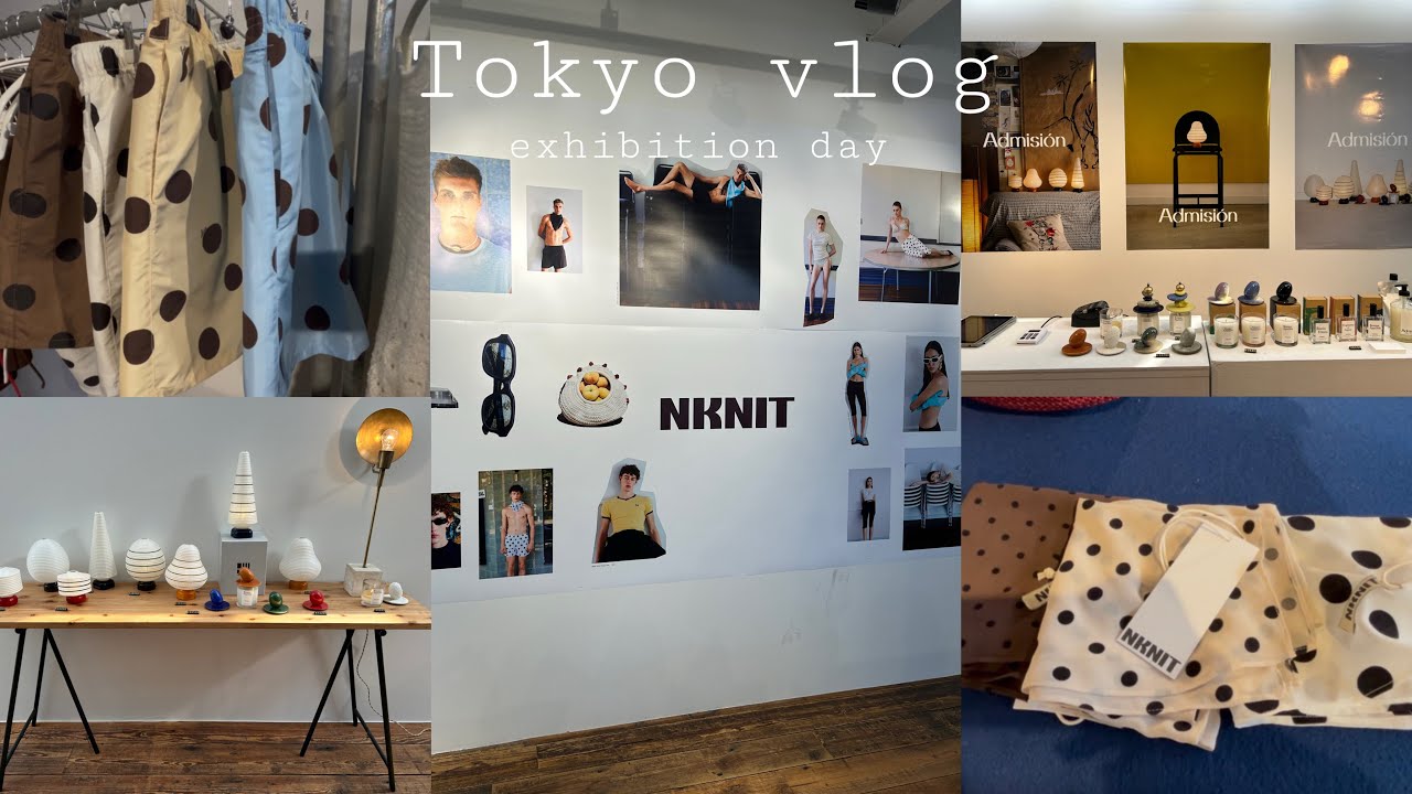 【Tokyo vlog】NKNIT Admision 2026ss collection / SHISHIKUI購入品