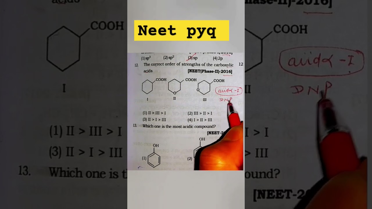 neet pyq organic chemistry neet 2024 neet #neetpyq #neet2024 #chemistry #cpsharmaclasses #pyqorganic