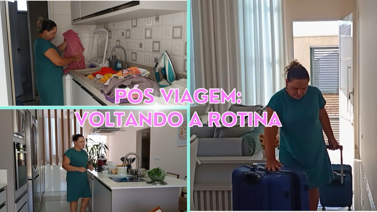 DONA DE CASA EM AÇÃO: Roupas limpas, casa arrumada e comida fresca