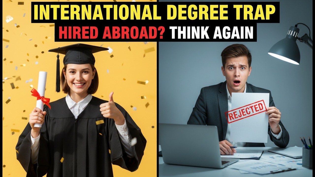 Getting Into University Abroad Was the Easy Part — Getting Hired Is the Real Test