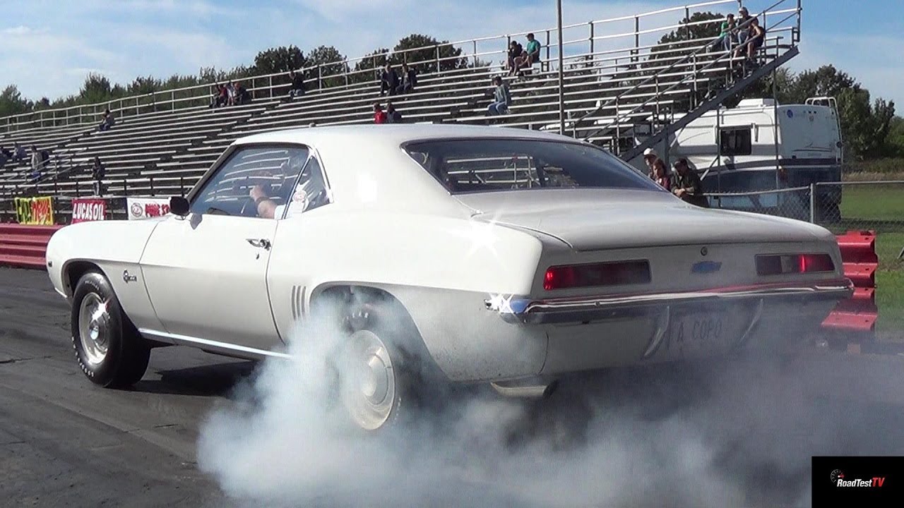 Ultra Rare Camaro ZL1 vs L88 Corvette - 1/4 Mile Drag Race Video - Road Test TV &reg;