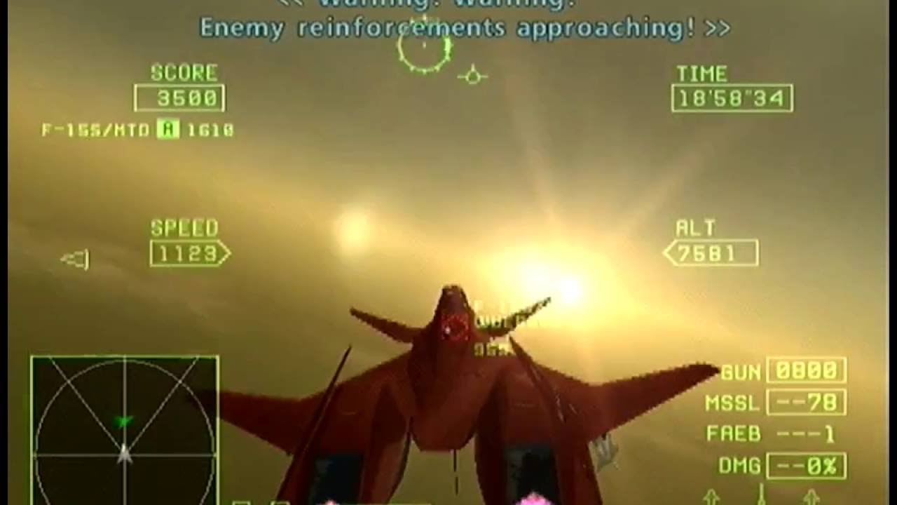 Ace Combat Zero NG+ Ace Speedrun - 55:29 RTA