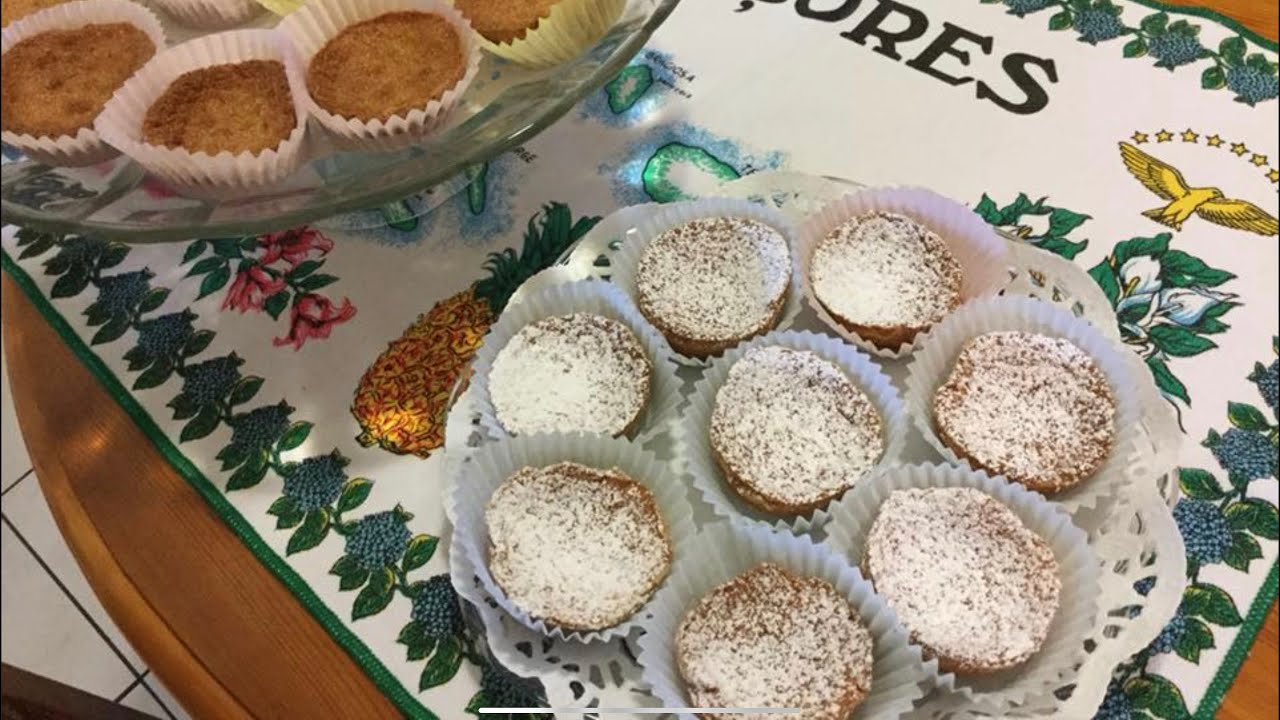 Queijadinhas de Batata Doce
